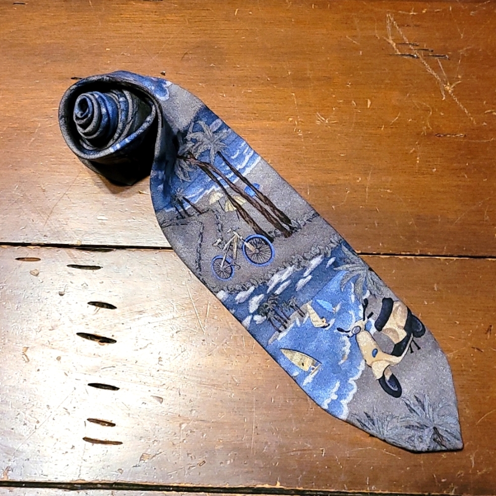 Tropicals by Tango Beach Silk Tie